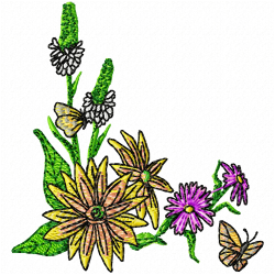 Butterfly Embroidery Design 9